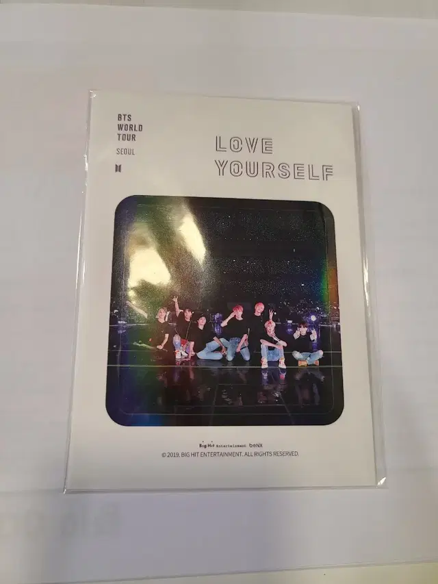 초회 한정)방탄소년단 럽셀콘 서울 DVD 초판한정 스티커