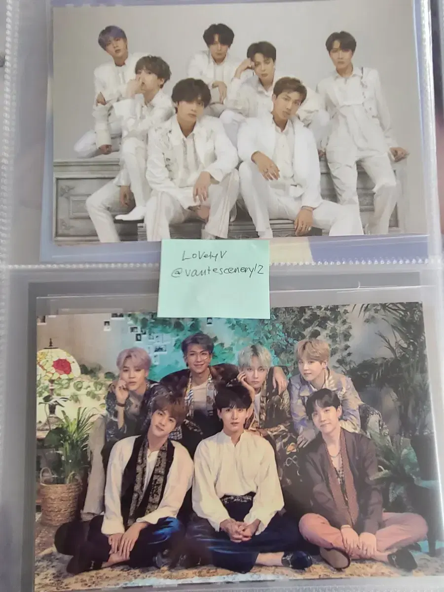 Bangtan Bangtan Cone weverse pre-order benefit Postcard