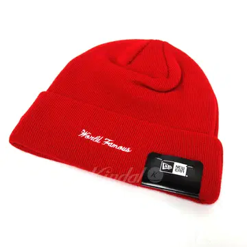 Supreme 17aw New Era Box Logo Beanie(Red | 브랜드 중고거래 플랫폼