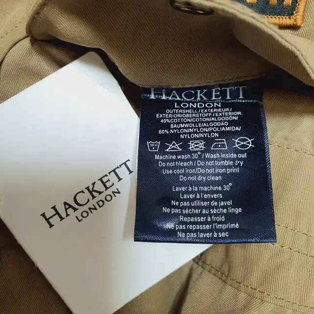 hackett 헤켓  야상 자켓  95 사이즈  새상품