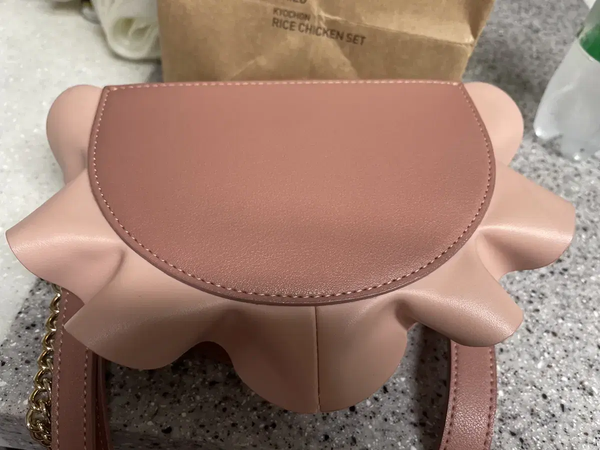 아틀리에파크 4 WAY PIE BAG SHOULDER BAG-PINK