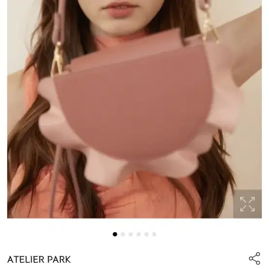 아틀리에파크 4 WAY PIE BAG SHOULDER BAG-PINK