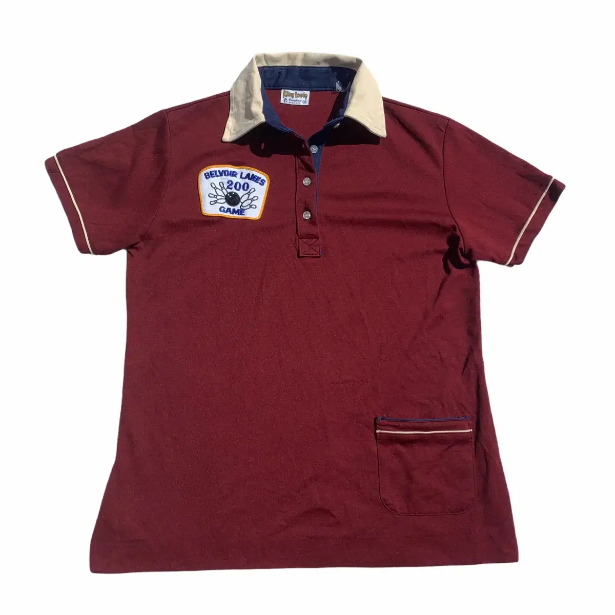 70,80s King LEW Bowling Pequot Shirt