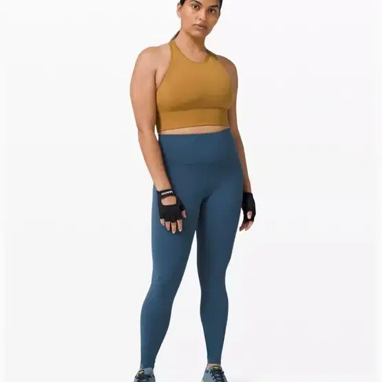 룰루레몬 LULULEMON 에브 투 트레인 브라 브라탑 2사이즈 카멜색