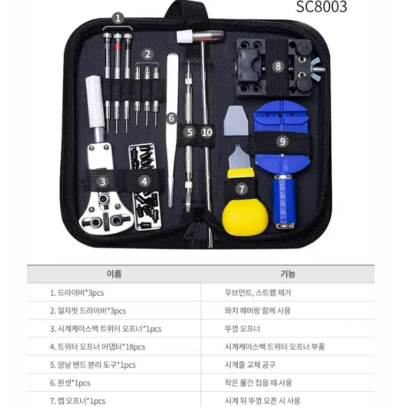 시계수리공구 (전국무료배송)