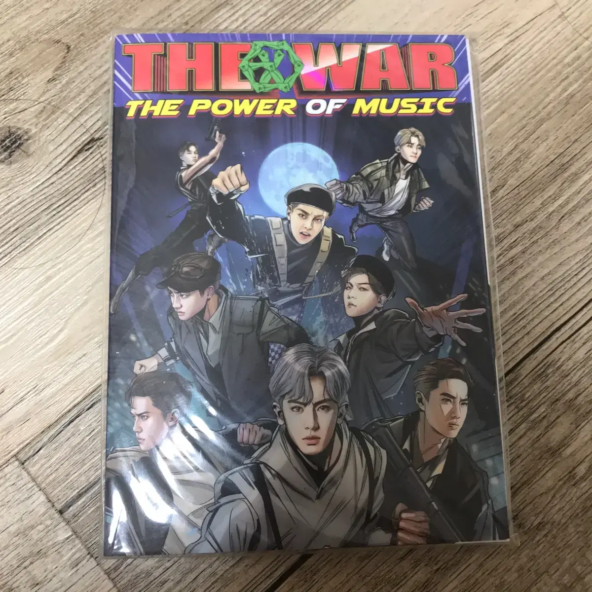 exo power postcard book 엑소 엽서북 원가 17000