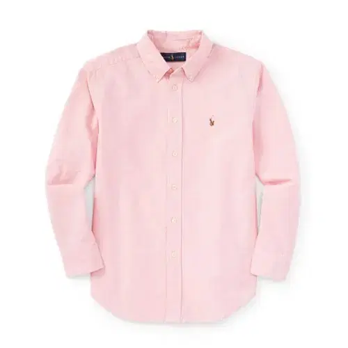 Pink Polo Ralph Lauren Oxford shirt for sale.