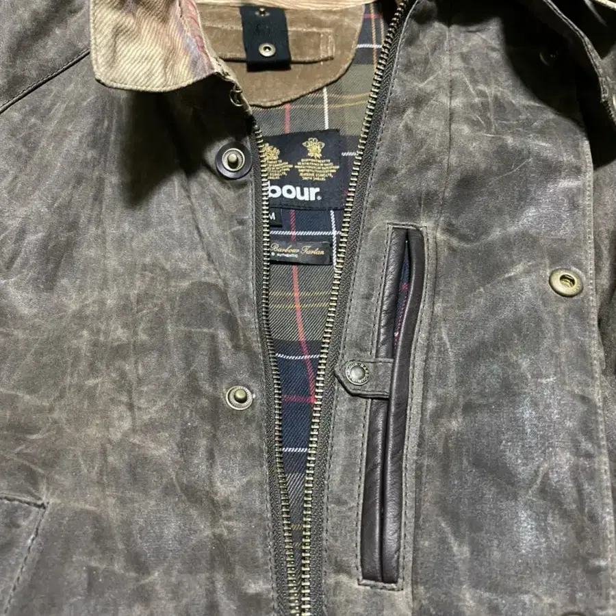 Barbour 바버 크렌볼 왁스자켓 비데일 하드