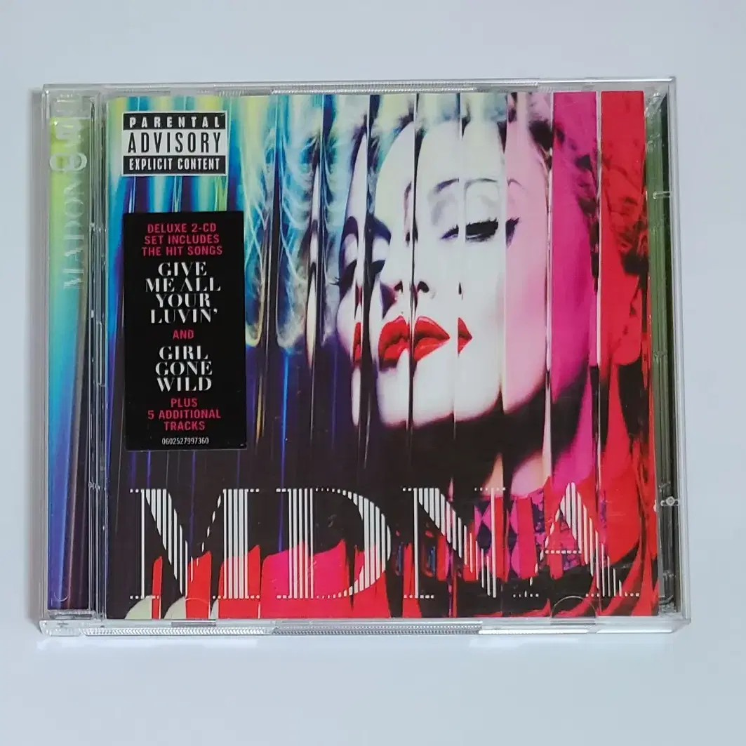 마돈나 MDNA 디럭스 에디션 앨범 시디 Cd