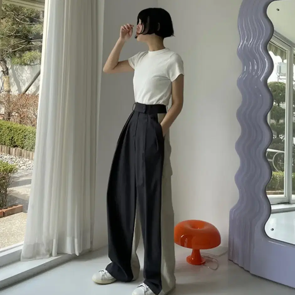 [구함]어나더랭귀지 coloration wide pants 구합니다.