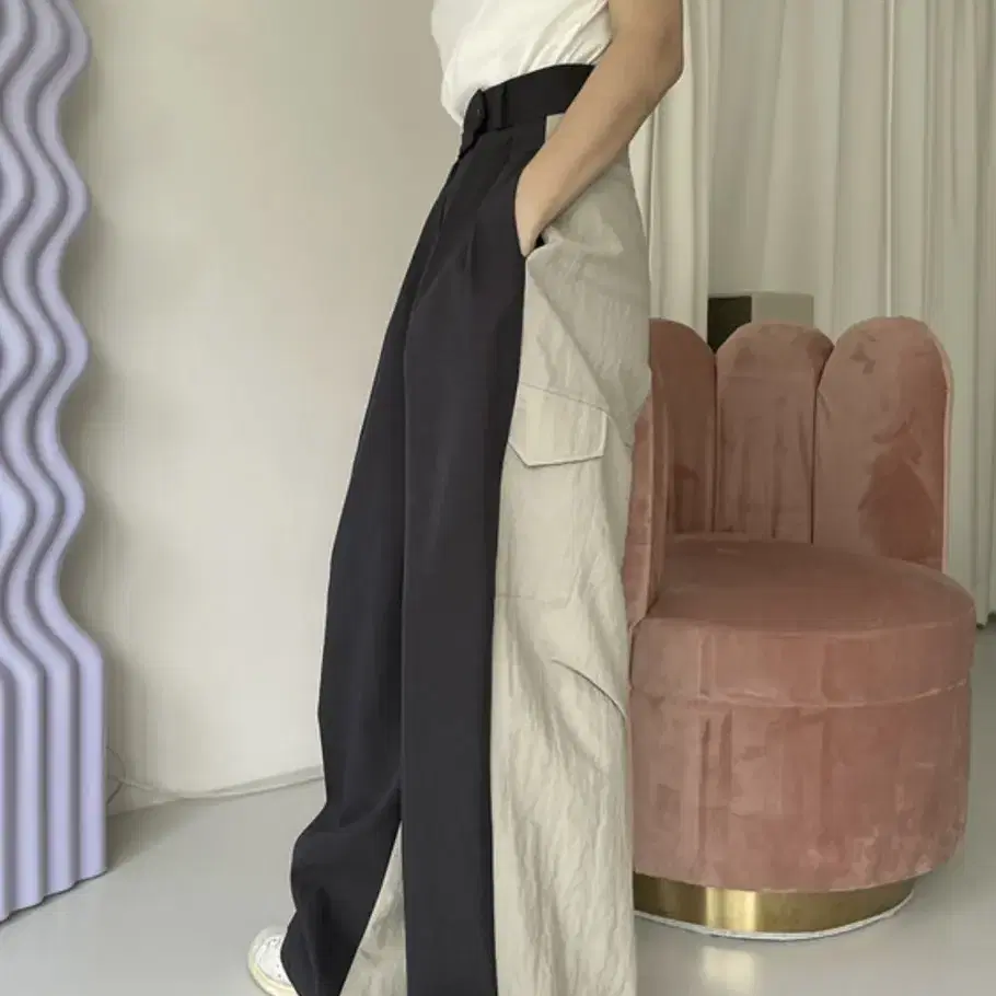 [구함]어나더랭귀지 coloration wide pants 구합니다.