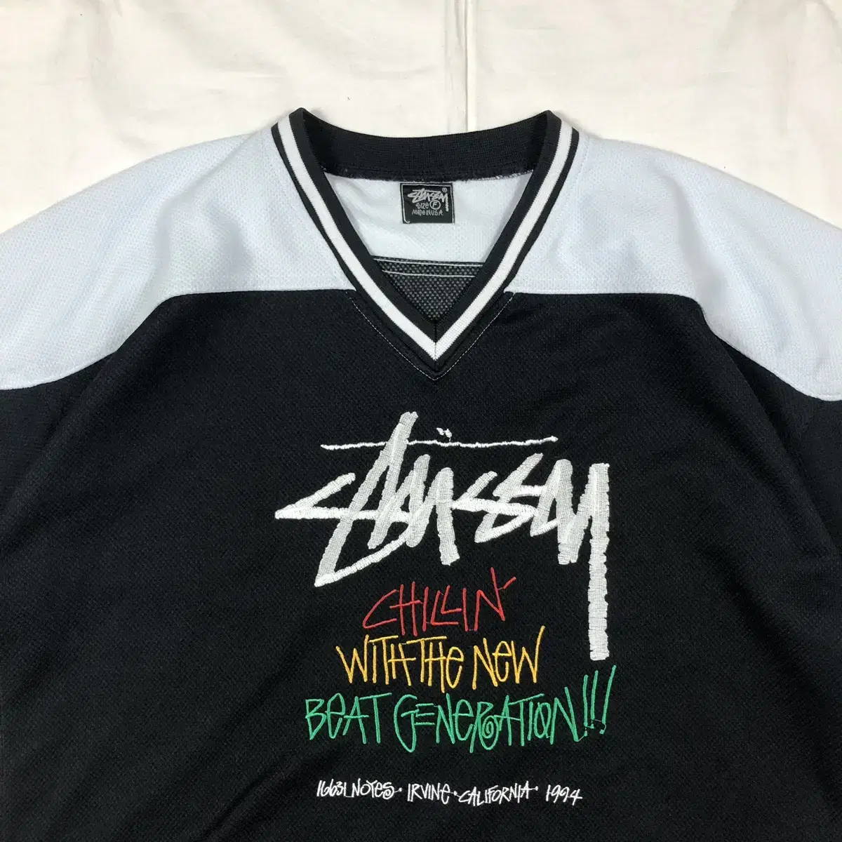 90s 94년도 스투시 stussy feelin irie 반팔 저지