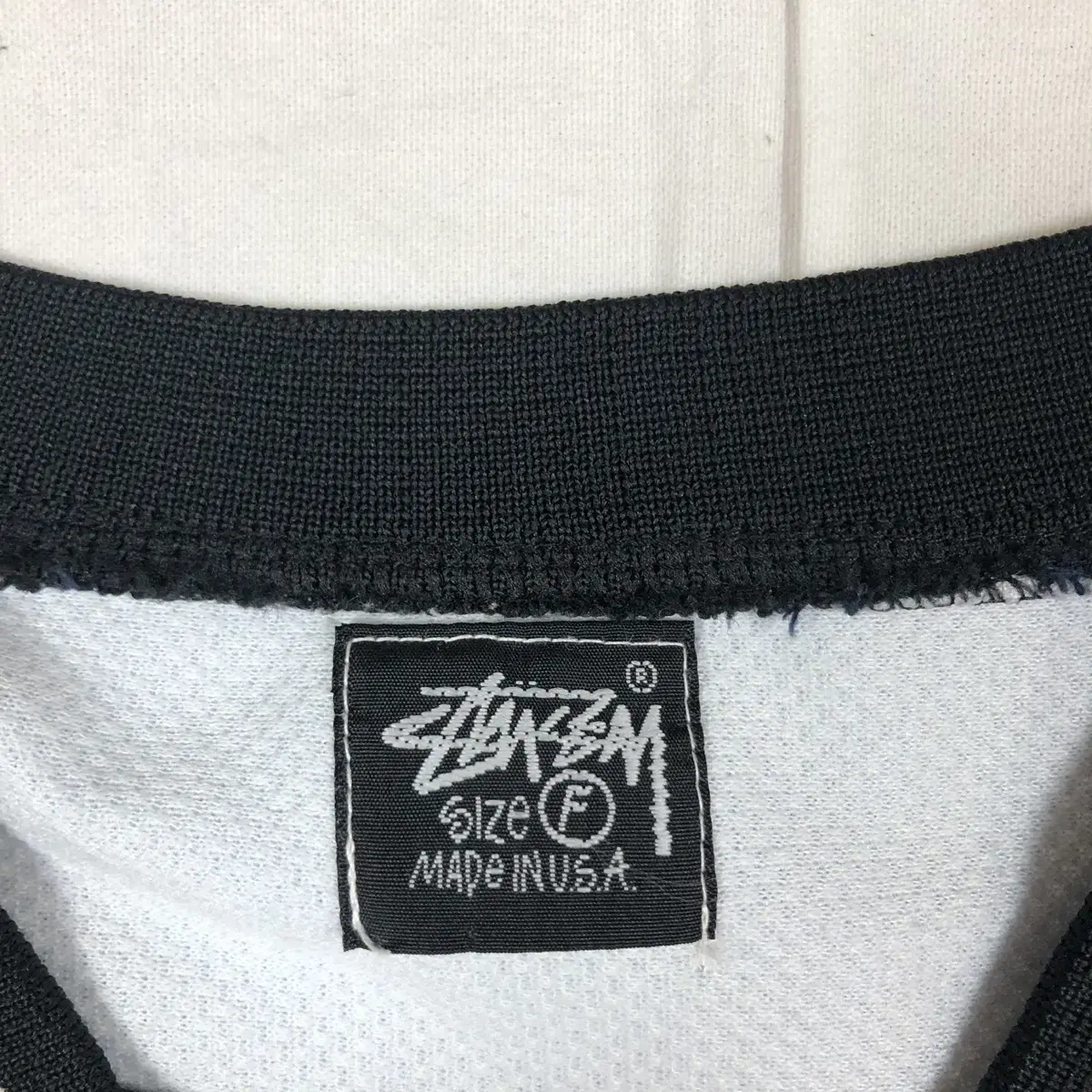 90s 94년도 스투시 stussy feelin irie 반팔 저지