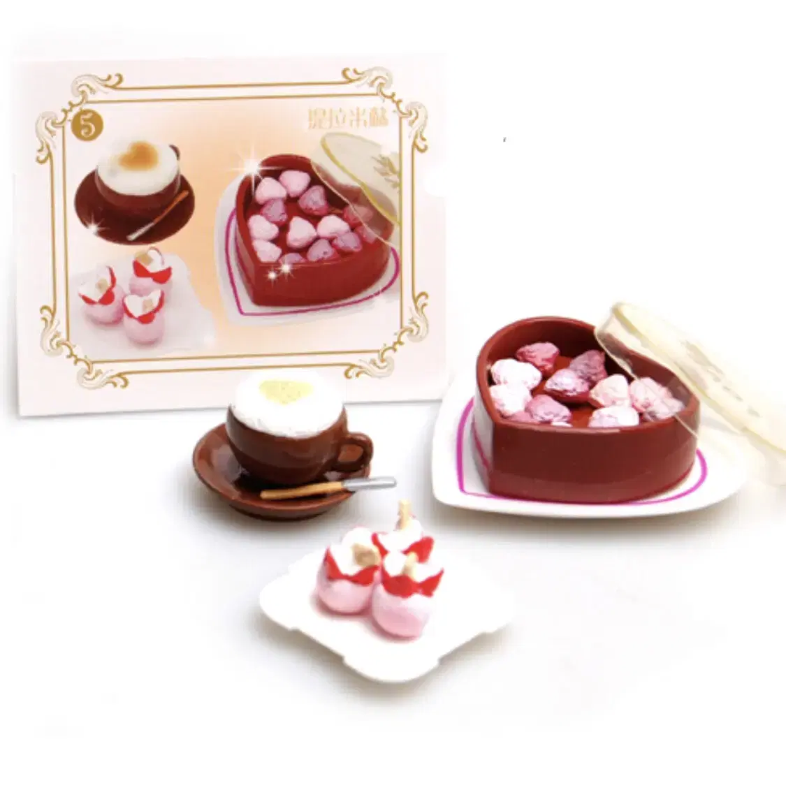 Rement Okara Heart Dessert (chocolate separates each)