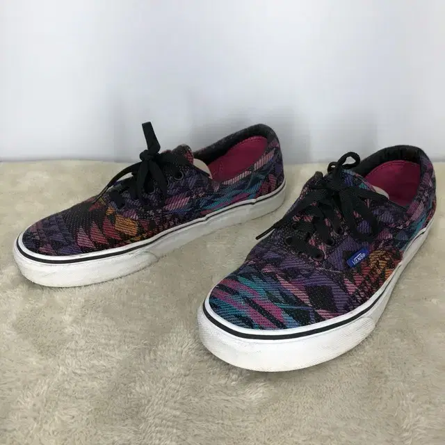 Vans 반스 남녀공용 스니커즈 US8/빈티지홍