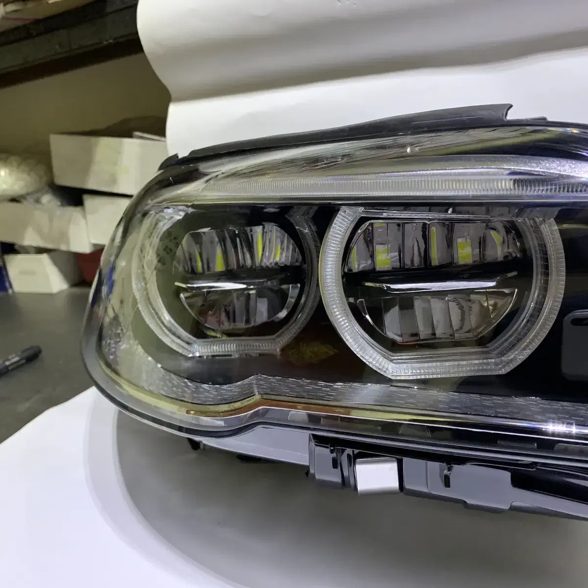 bmw f10 어댑티브 LED 헤드라이트 (컨버젼)