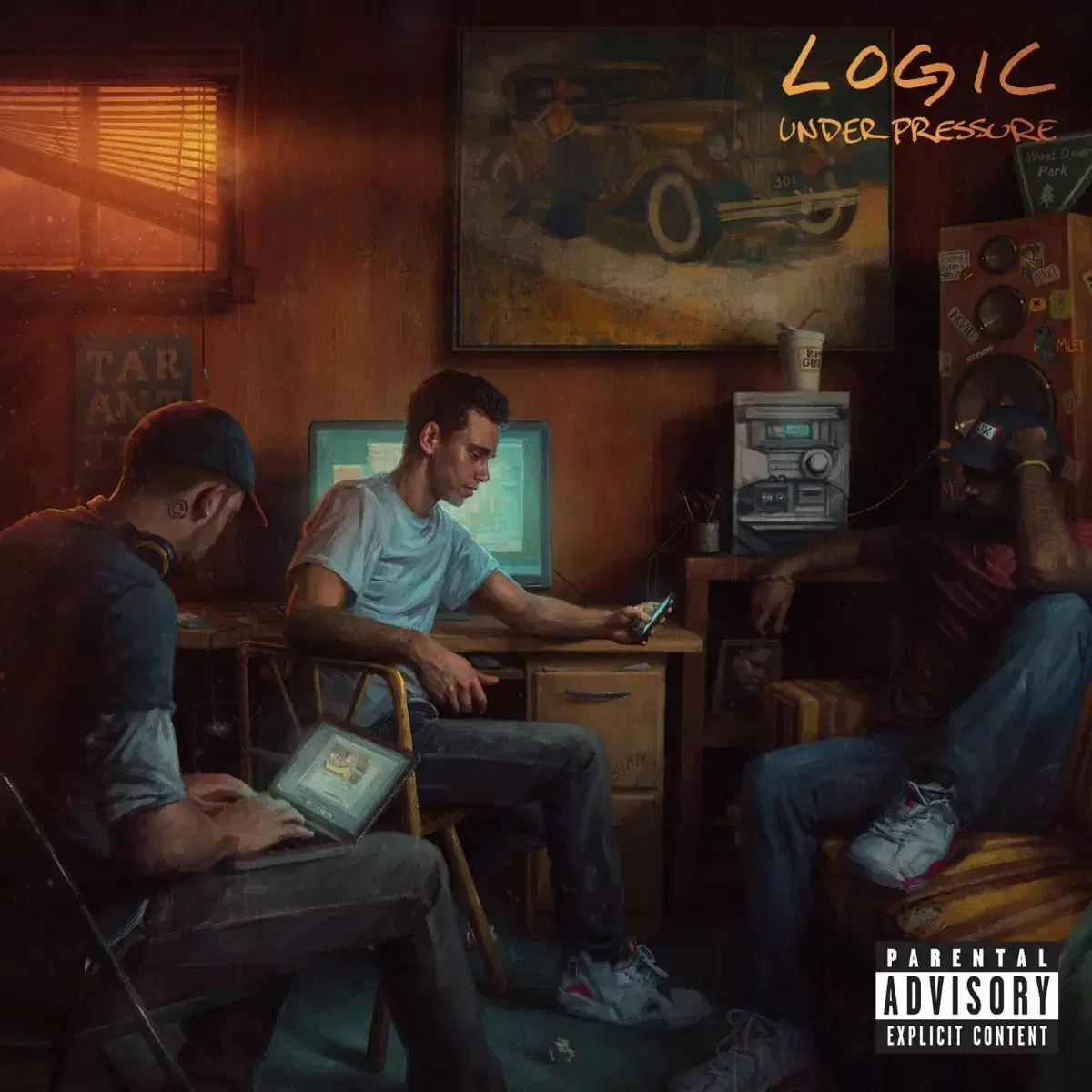 미개봉 새상품 Logic 로직 Under Pressure 앨범 시디 CD