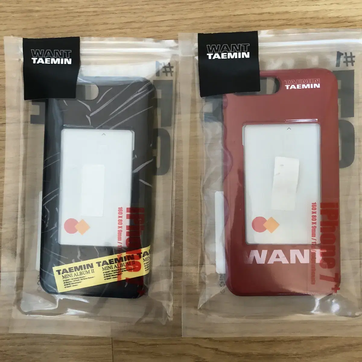 Taemin WANT Phone Case (Photocard X) iPhone 7+