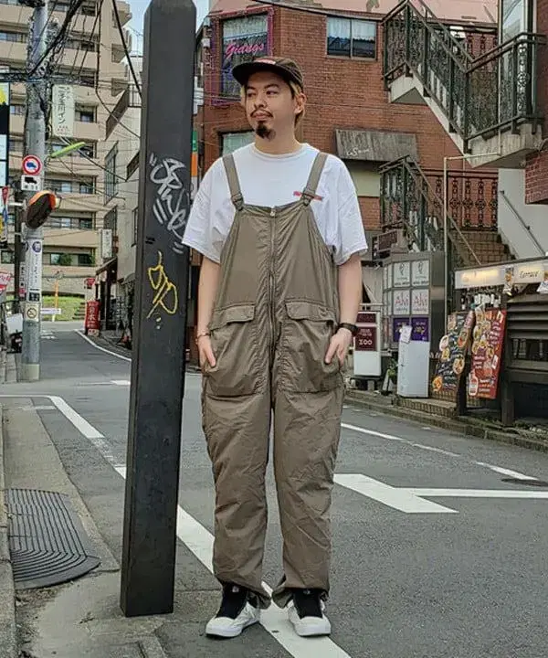 (LARGE) 빔즈 SSZ PARASITE OVERALL SAGE