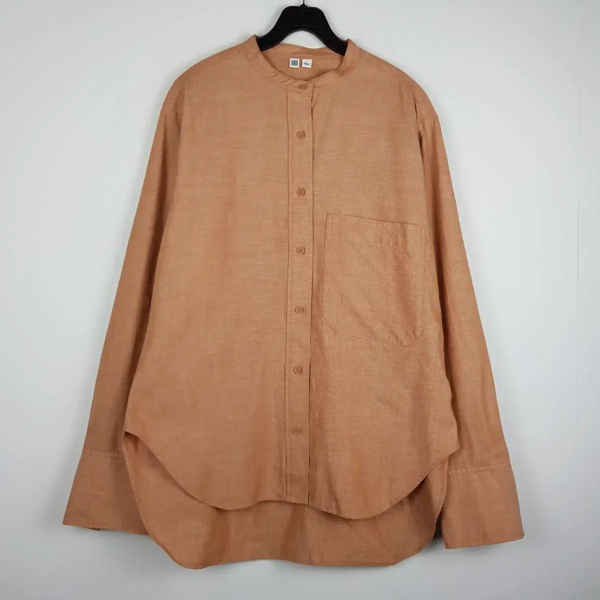 L Uniqlo U China Neck Shirt