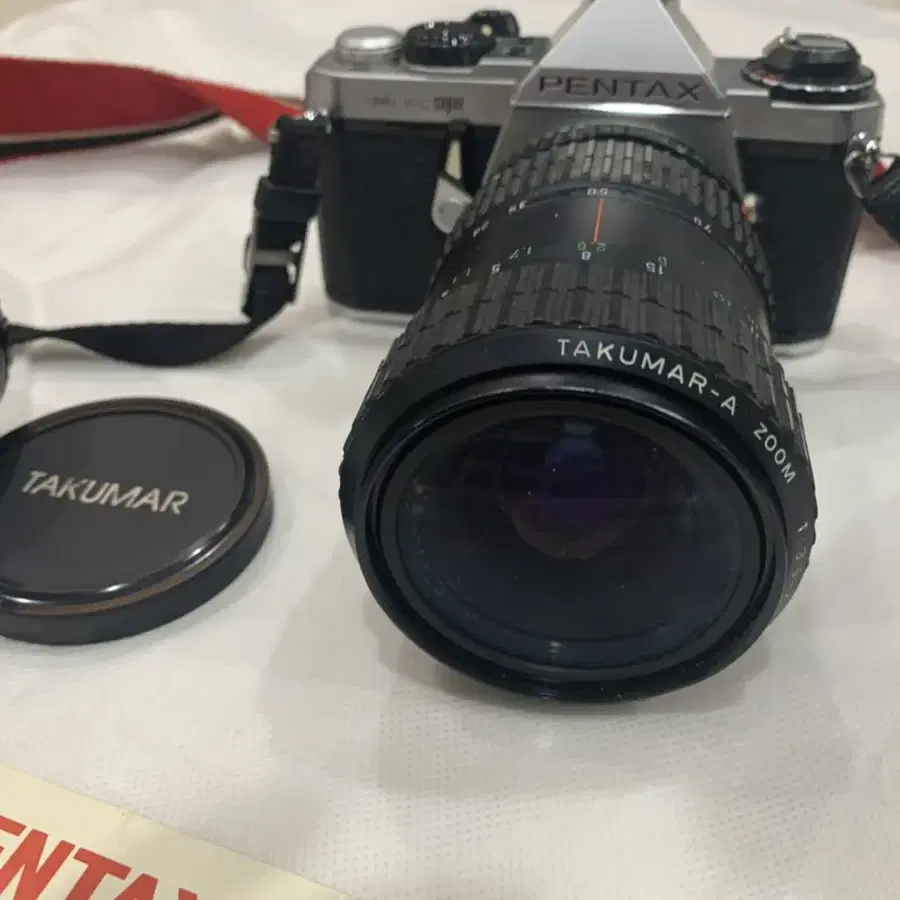 펜탁스 Pentax ME super +망원렌즈/필카 필름카메라 사진기