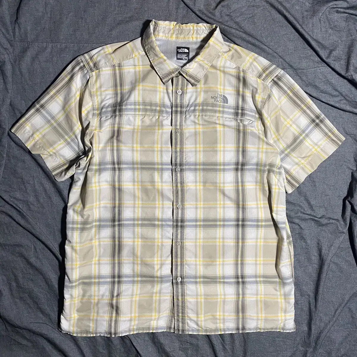 The North Face S/S Plaid Shirts Sz XL