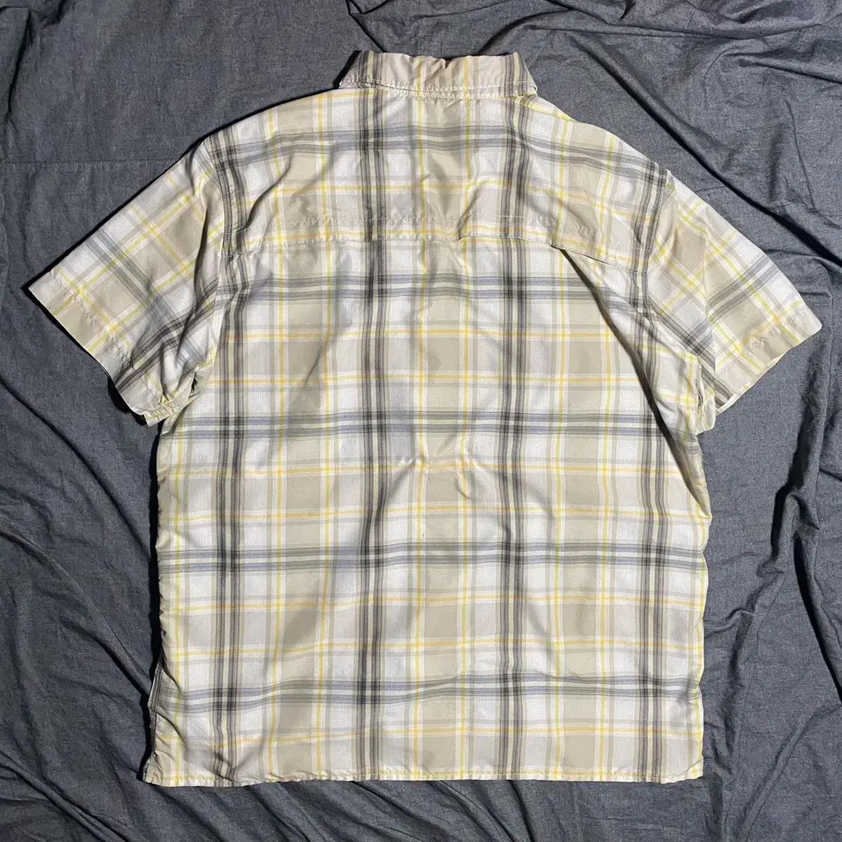 The North Face S/S Plaid Shirts Sz XL