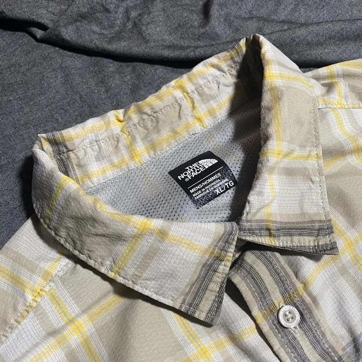 The North Face S/S Plaid Shirts Sz XL