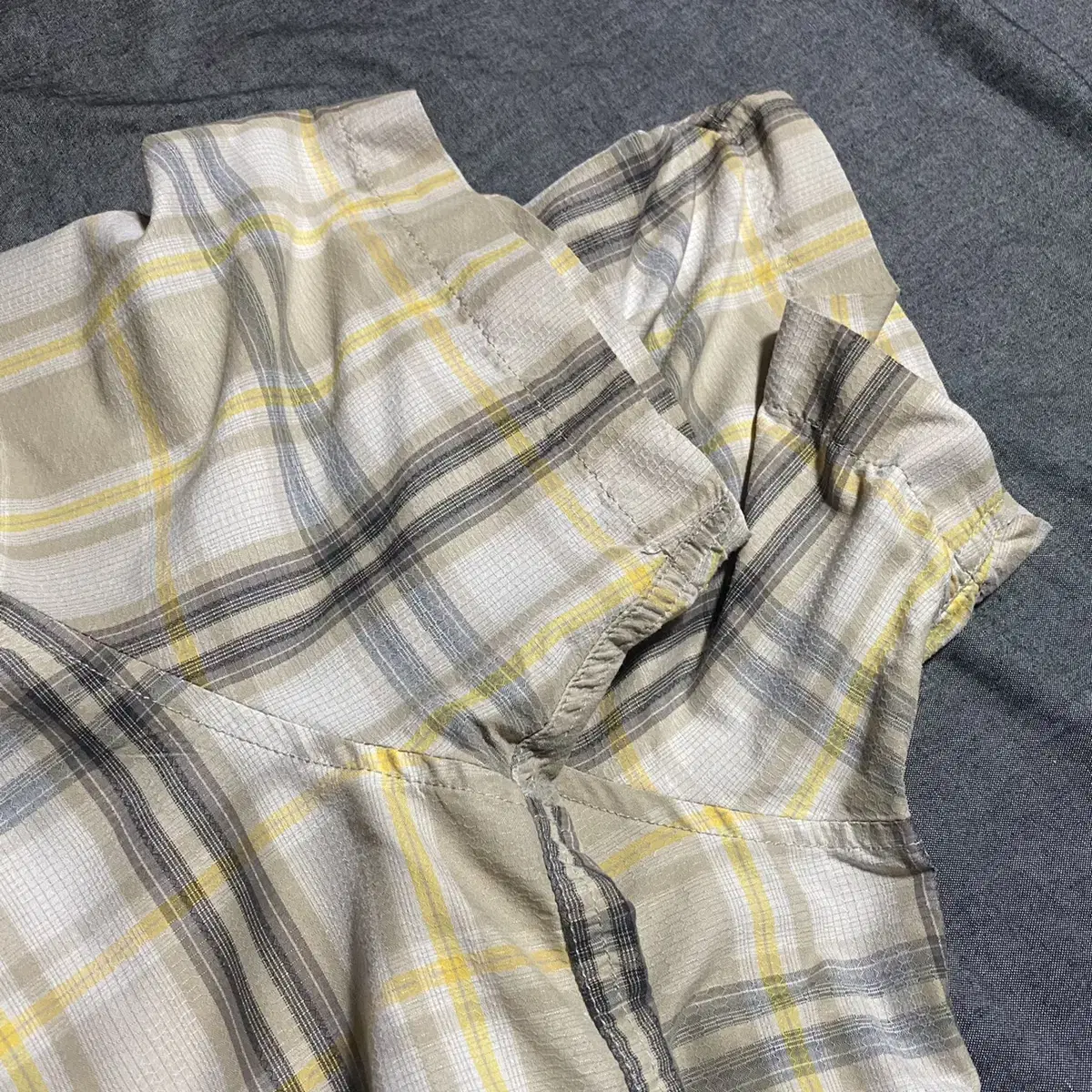 The North Face S/S Plaid Shirts Sz XL