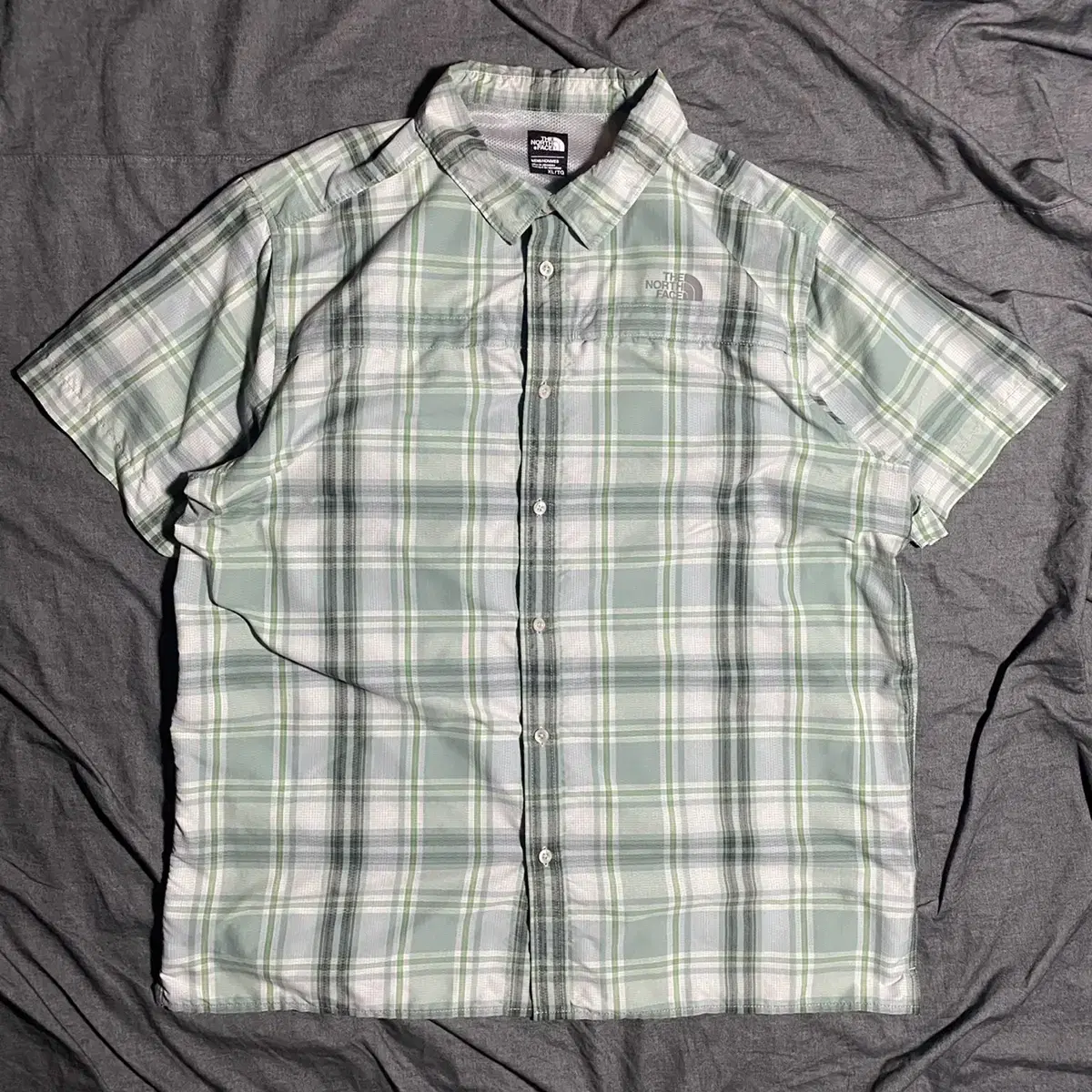 The North Face S/S Plaid Shirts Sz XL