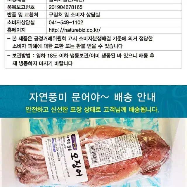 반건조 오징어 버터 오징어