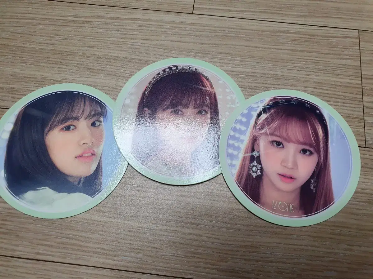 iz*one's first official popup store sells coffee coasters