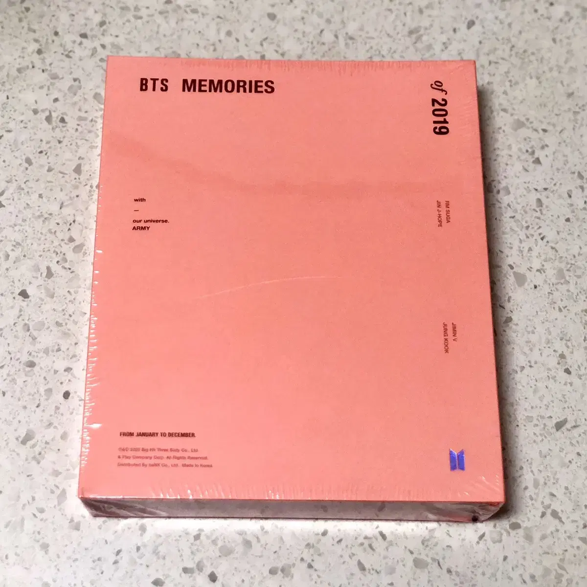 방탄 2019메모리즈 DVD 양도(포카미포함)