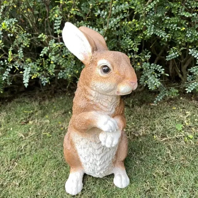 새상품 토끼모형 2마리세트 정원토끼장식 동물원장식 어린이집용품 아이방장식