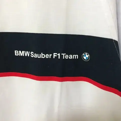 BMW Sauber F1 Team 티셔츠 L(화이트)