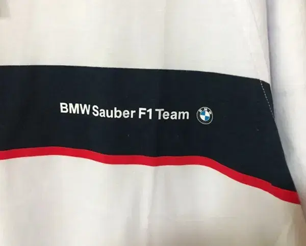 BMW Sauber F1 Team 티셔츠 L(화이트)