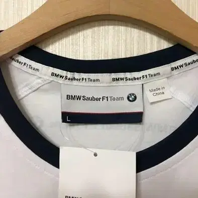 BMW Sauber F1 Team 티셔츠 L(화이트)