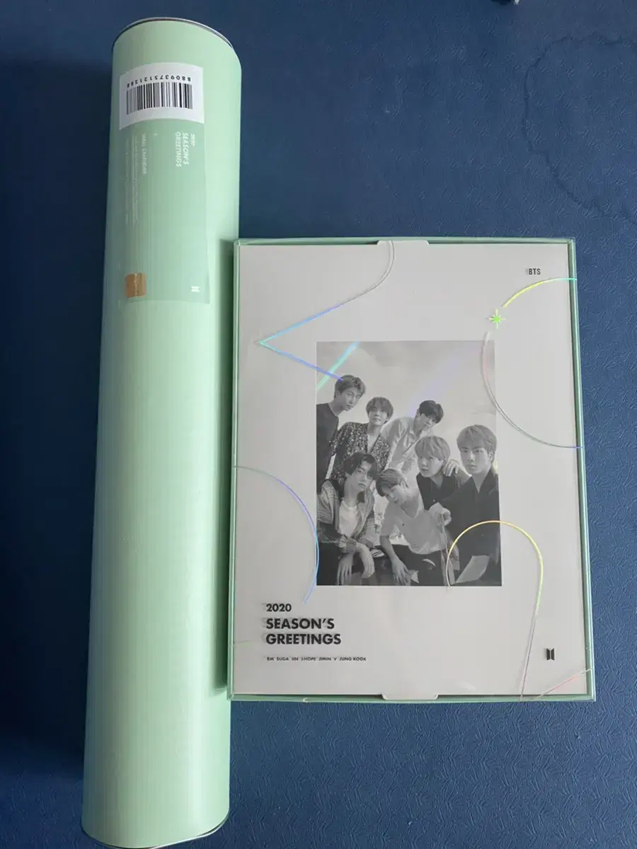 BTS 2020 season's greetings Set (main product + wall calendar) for sale