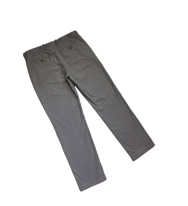 1010 Tommy Hilfiger Classic Basic Straight Leg Cotton Pants Gray 36/32