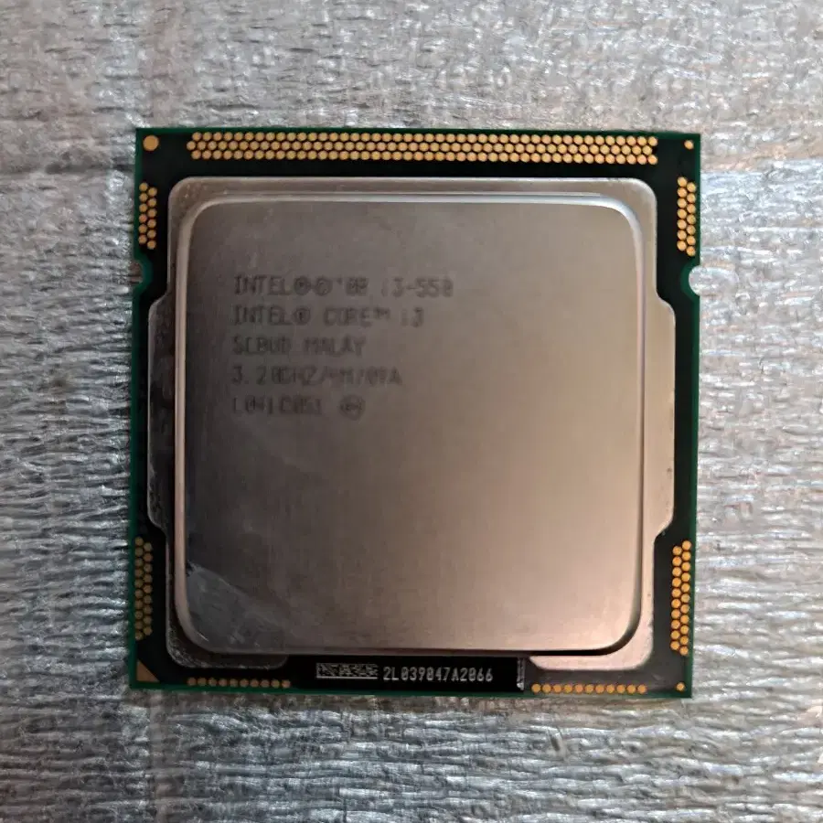 CPU  i3-550