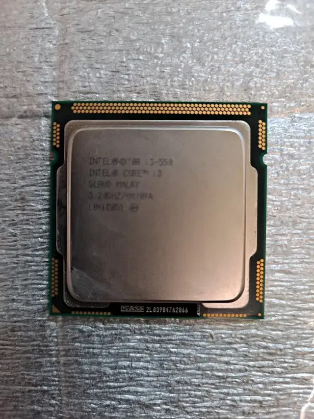 CPU  i3-550