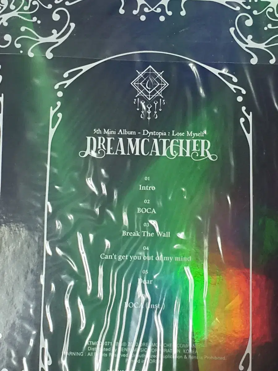 Dreamcatcher autographed album BM4 Price per piece