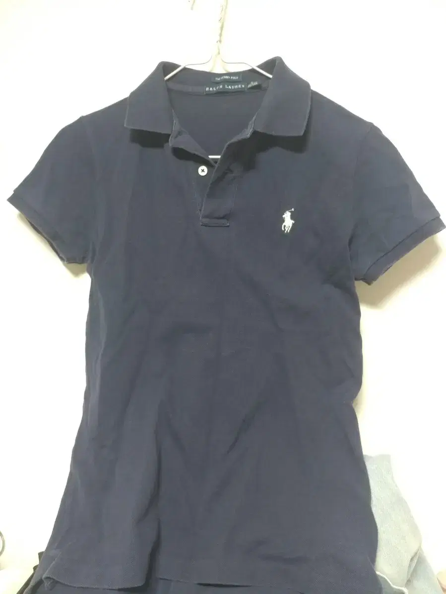 Ralph Lauren Polo Pique Shirt Kara Tee S 55 Navy