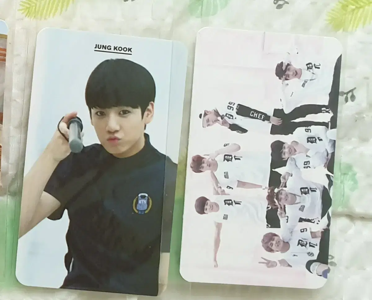 BTS Eno Jungkook + Group Photocard