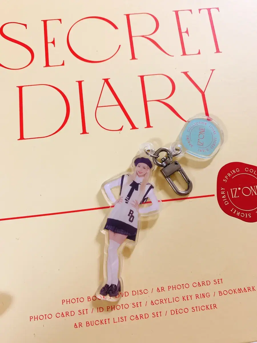 IZ*ONE Secretariat yuri Keyring