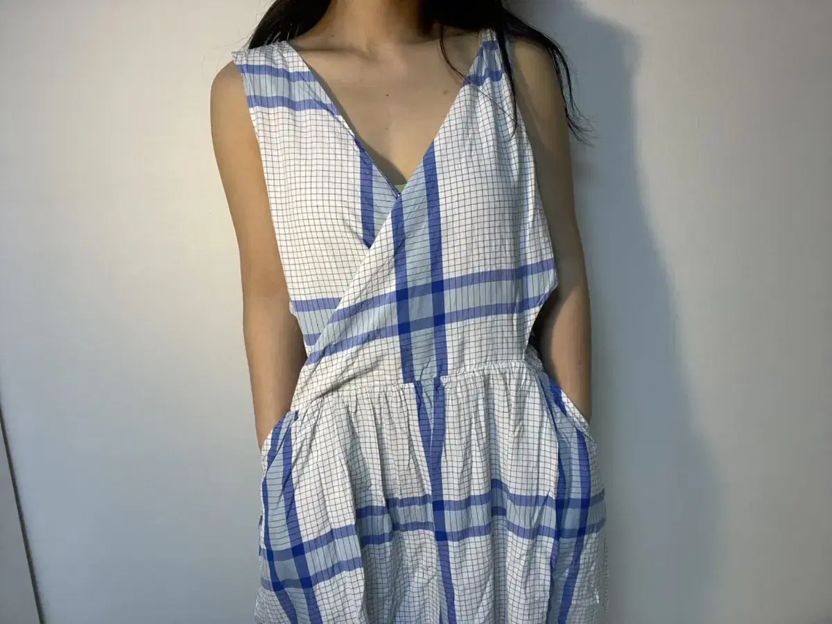 vintage check dress