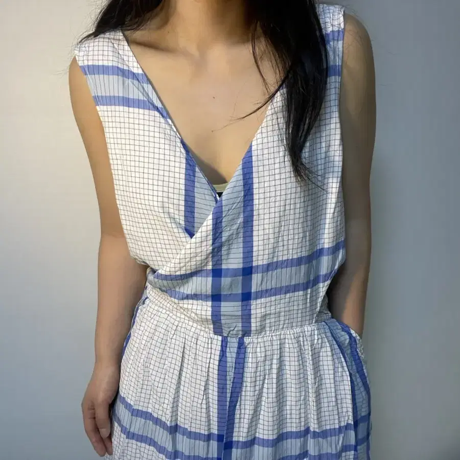 vintage check dress