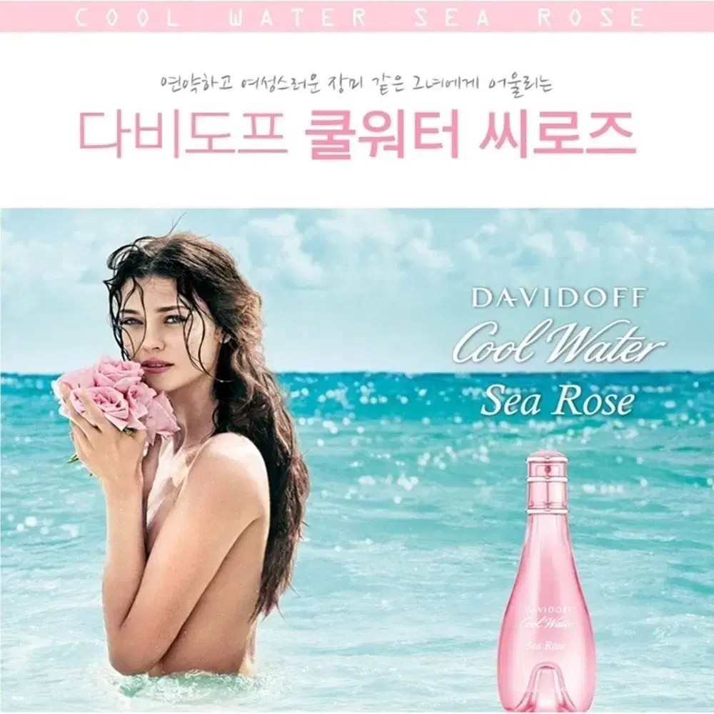 다비도프 쿨워터 씨로즈 우먼 오드뚜왈렛 100ml