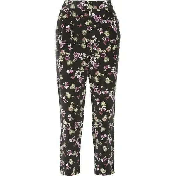 이큅먼트 floral-print silk pants