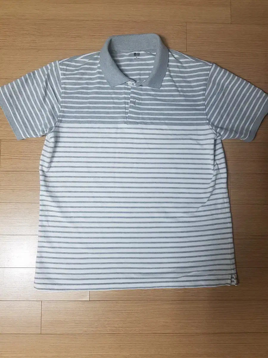 Uniqlo kara Striped Short Sleeve Shirt